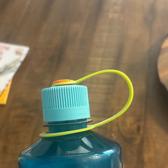 Teal Narrow Mouth Nalgene Water Bottle with Stickers - 32 Oz - Picture 3 of 7